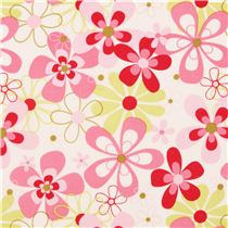Michael Miller fabric Nearby Floral Candy - Flower Fabric - Fabric ...