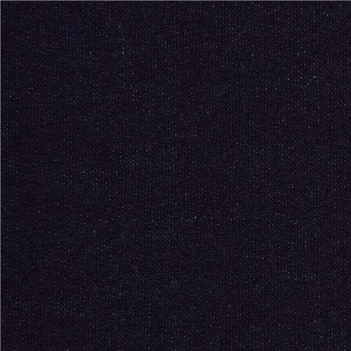 Indigo French Terry Knit solid navy blue Robert Kaufman knit fabric ...