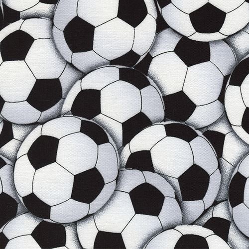 soccer ball football sport fabric by Timeless Treasures - Children ...